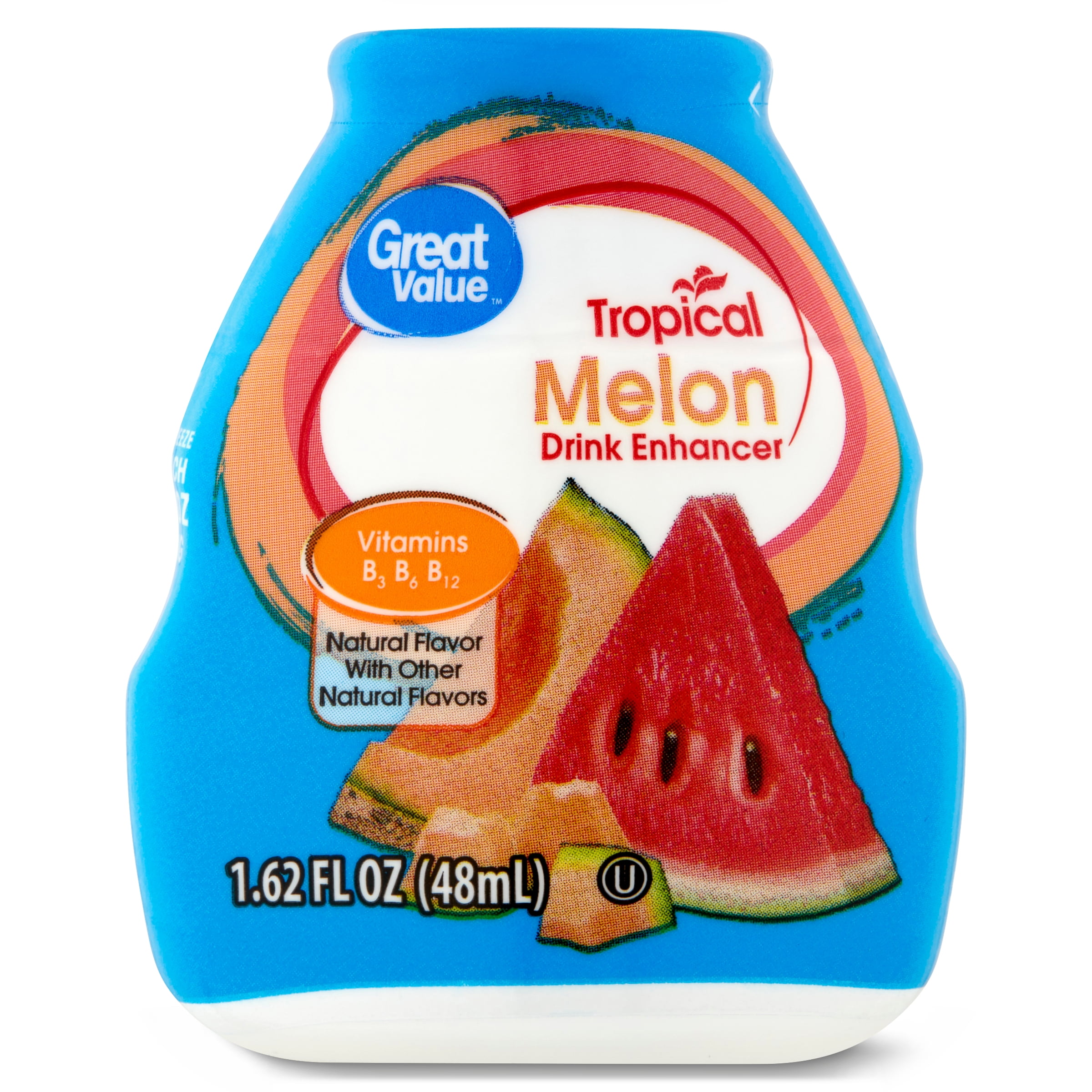 Great Value Tropical Melon Drink Enhancer, 1.62 fl oz