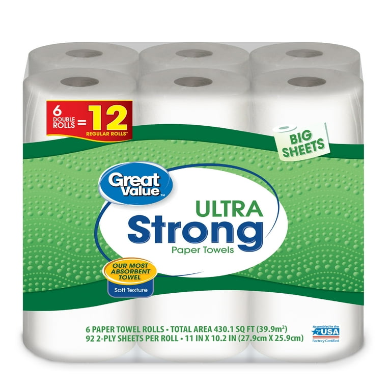 Walmart paper towels on sale sale