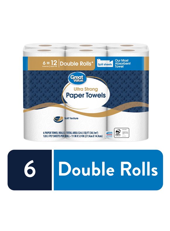 Great Value Paper Towels in Paper Towels