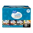 thumbnail image 1 of Great Value Unflavored Ground Coffee Pods Variety Pack, 8.3 oz, 24 Count, 1 of 8