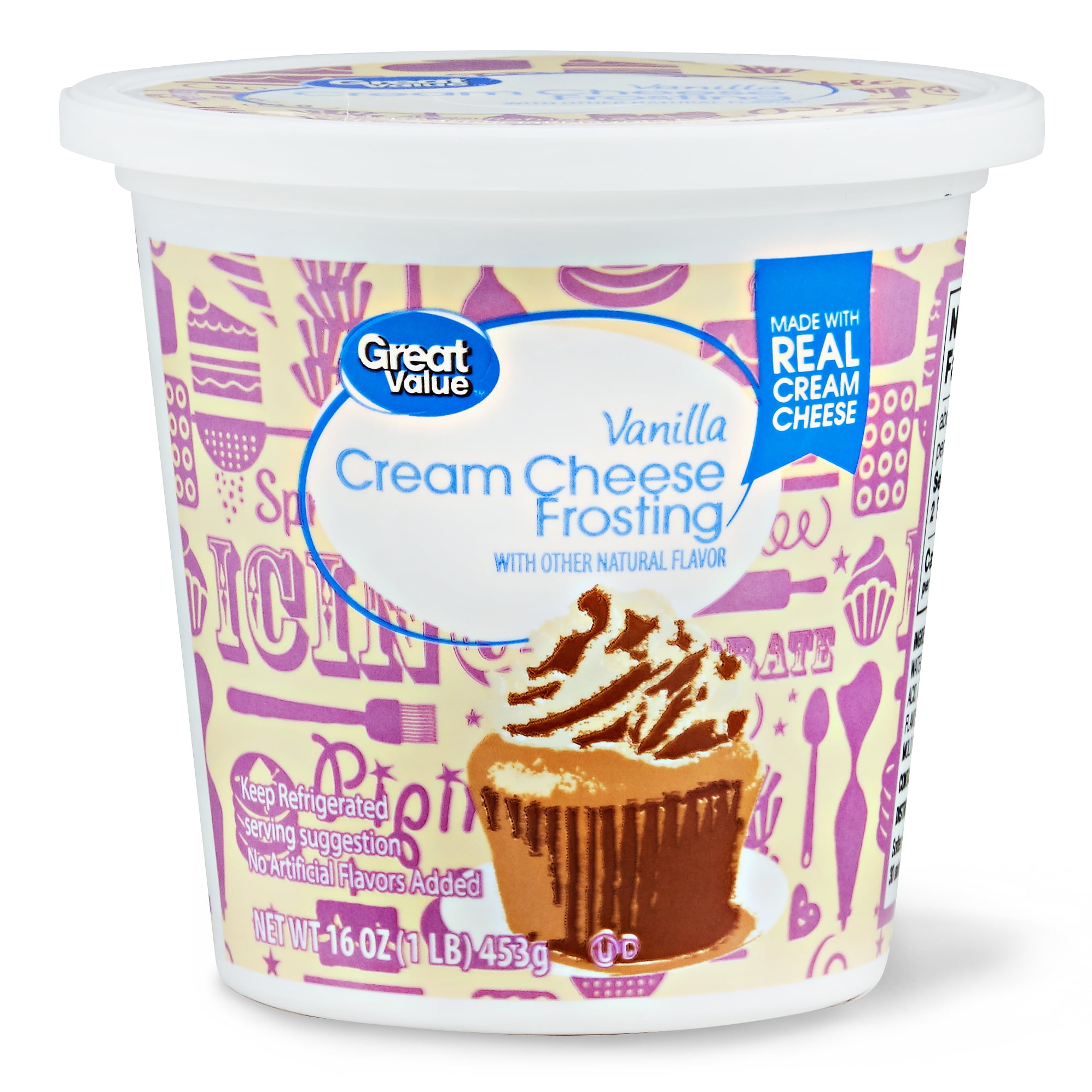 Great Value Vanilla Cream Cheese Frosting 16 Oz Walmart Com   Great Value Vanilla Cream Cheese Frosting 16 Oz 8acd5ad5 Fdf0 42a4 86a1 Fa58f0b986a9 2.be6efc046596225e8f7470ff58843ed5 