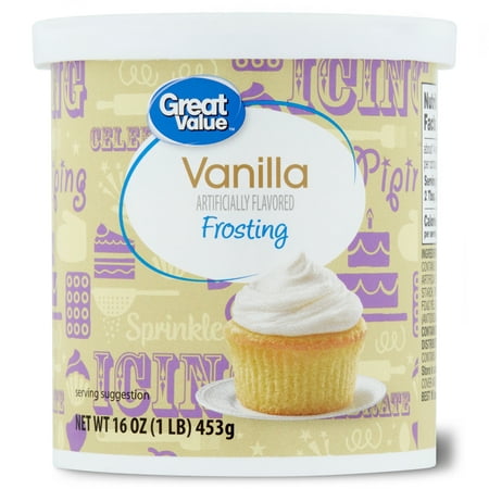 Great Value Vanilla Frosting Tub 16 OZ