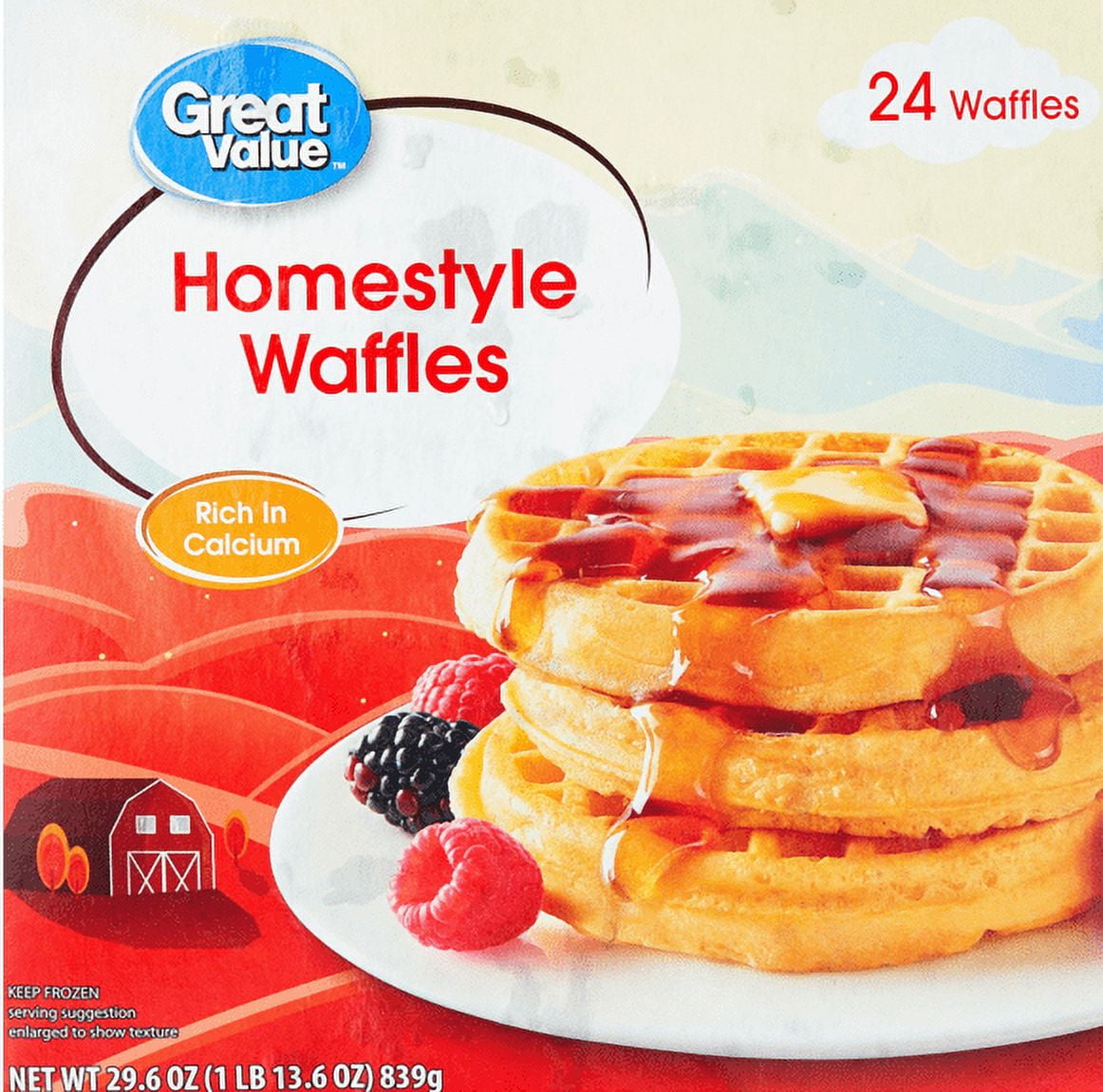 Great Value Waffle Bowls, 7 Oz, 10 Count 