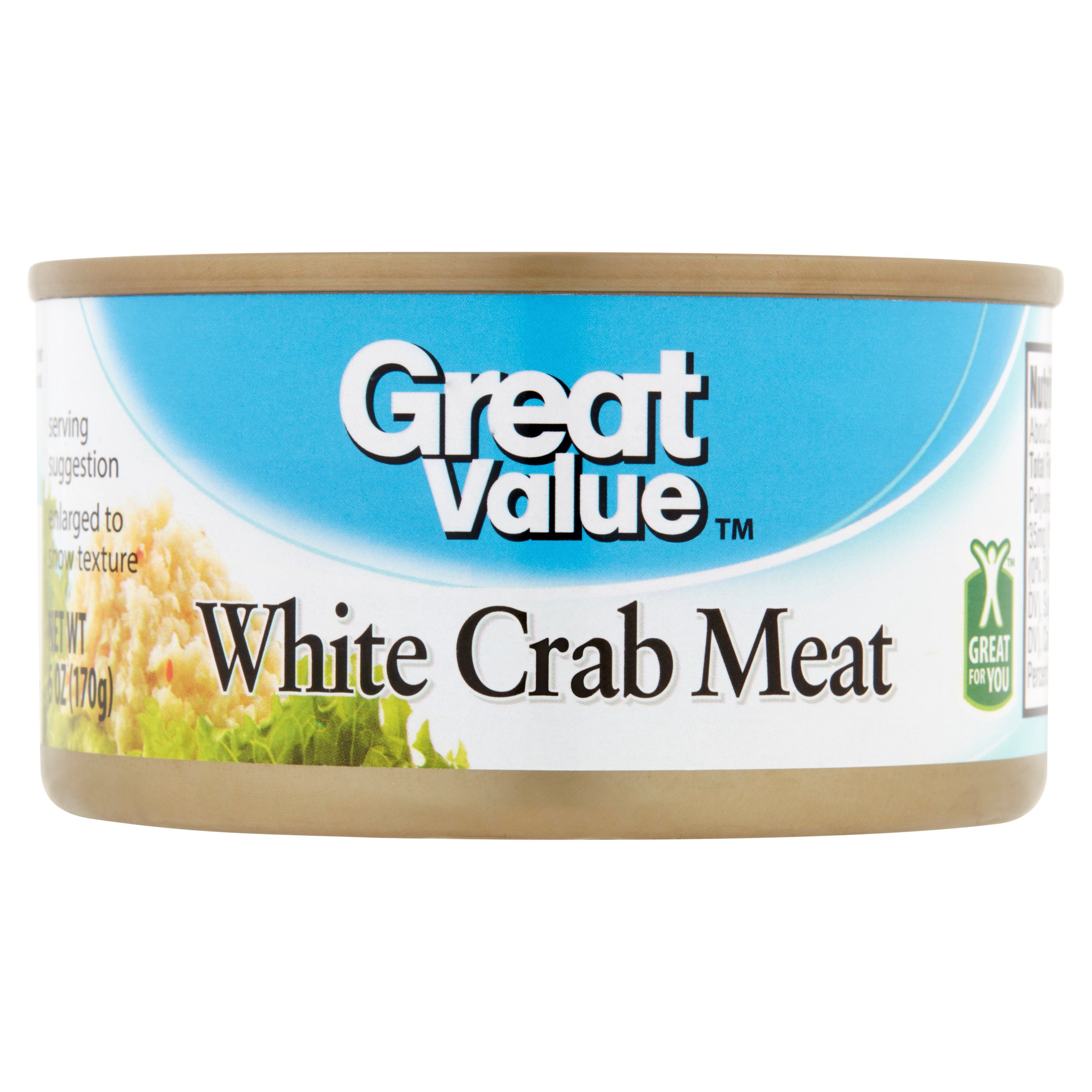 Great Value White Crab Meat, 6 oz - Walmart.com