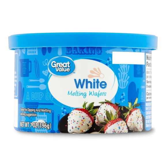 Great Value White Melting Wafers, 7 oz