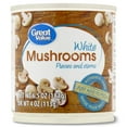 thumbnail image 1 of Great Value White Mushrooms Pieces and Stems, 6.5 oz, 1 of 7