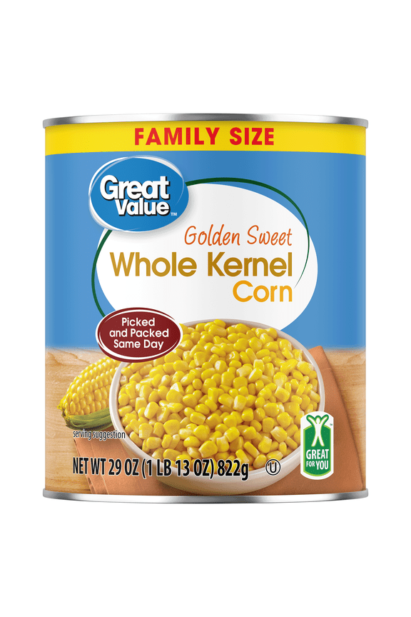 Whole Kernel Sweet Corn, Gluten-Free, 29 oz Can