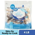 thumbnail image 1 of Great Value Wild Caught Pacific Whiting Fillets, Skin-on, Value Bag, 4 lbs (Frozen), 1 of 11