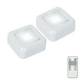 thumbnail image 1 of Great Value Wireless LED Puck Lights, 2-Pack, 100-Lumens, Remote Included, 1 of 15