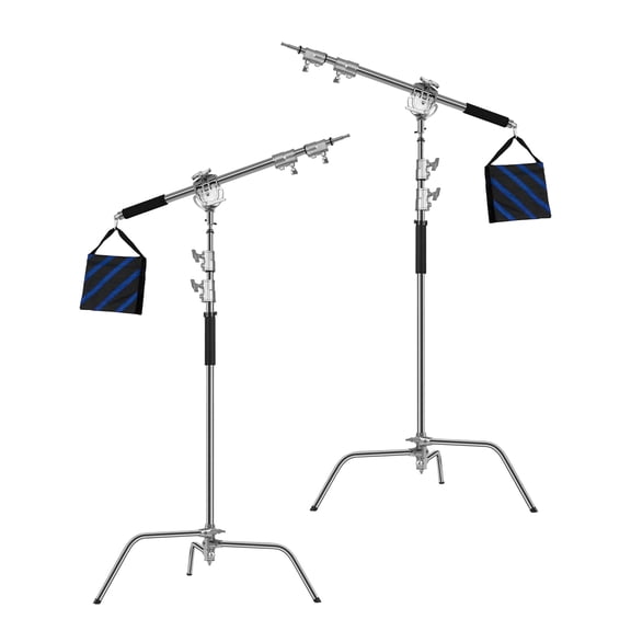 GVM C360 10.5' Turtle Base C-Stand and Cross Arm Boom Kit 192223234604
