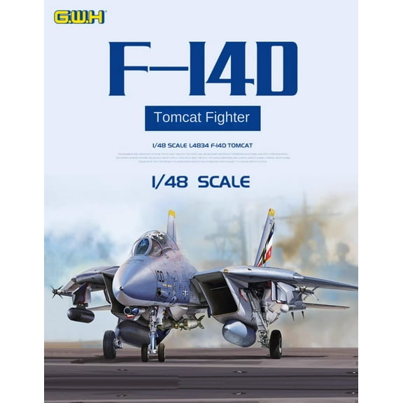Great Wall Hobby L4834 1/48 F-14D Tomcat Fighter Model Kit