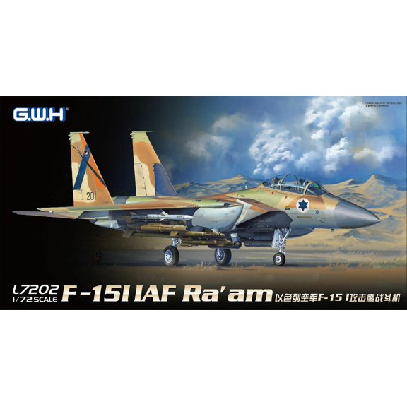 Great Wall Hobby L7202 1/72 Scale IDF F-15I IAF Ra'am Model Kit