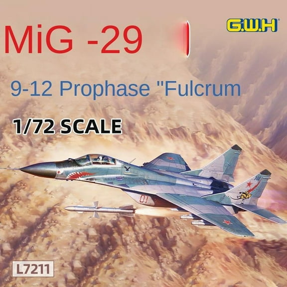 Great Wall Hobby L7211 1/72 MiG-29 Fulcrum 9-12 EARLY TYPE Fighter Model Kit