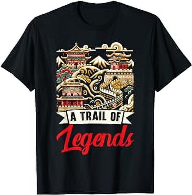 Great Wall Of China Travel Vacation Country Chinese T-Shirt - Walmart.com