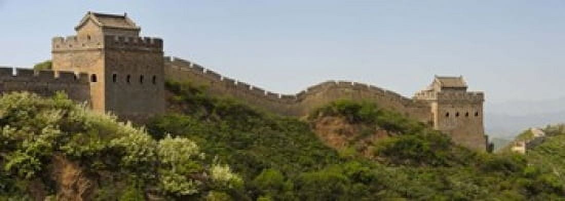 Great Wall of China Jinshangling Hebei Province China Canvas Art - Panoramic Images (18 x 7)