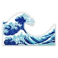 thumbnail image 1 of Great Wave Off Kanagawa Japanese Wave - 8" Vinyl Sticker - For Car Laptop I-Pad - Waterproof Decal, 1 of 1