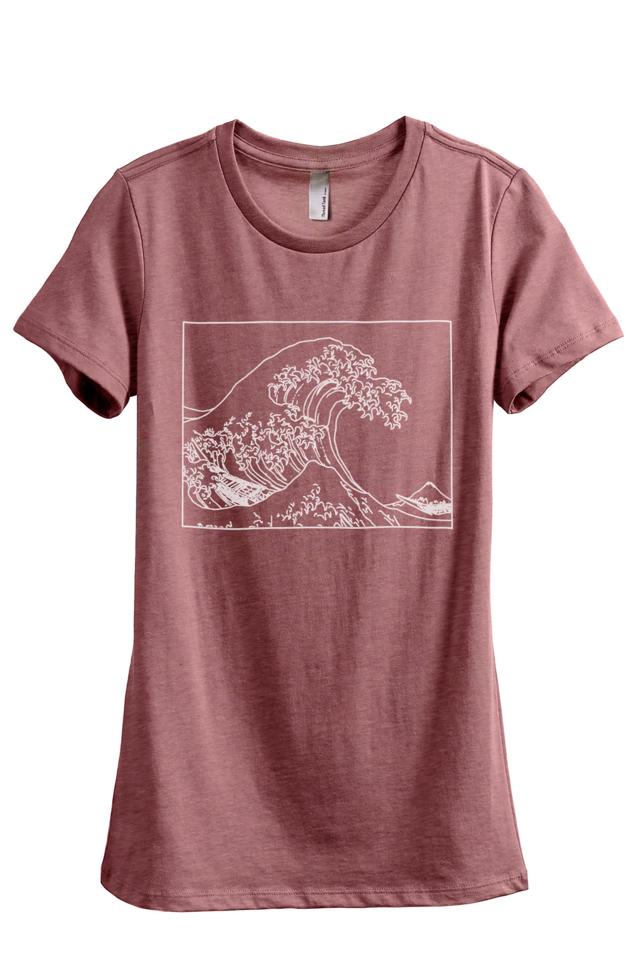 【COSYHARU】Wave Pleats Tee Vuori Women's Short Sleeve Feather Cross Back - Spring 2024