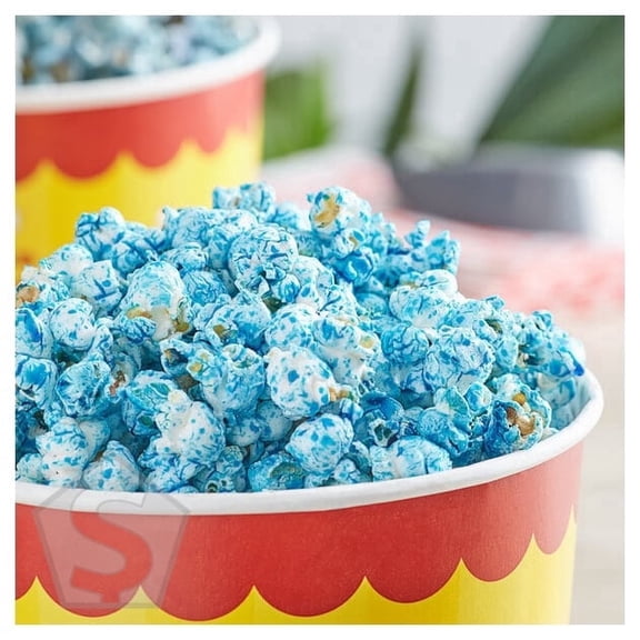 Great Western Blue Raspberry Popcorn Glaze 28 oz. - 12/Case