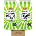 thumbnail image 1 of Great Western Floss Sugar Cotton Candy Mix Bundle Pack - Lime - 2 Individually Sealed 52 Ounce Containers - Each Makes 60-70 Cones - For Parties, Festivals, Fairs in Cornershop Confections Pack, 1 of 3