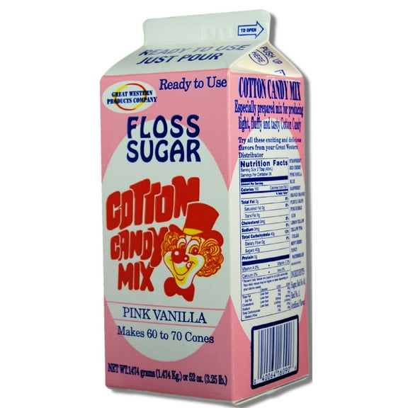 Great Western, Sugar Pink Vanilla, 3.25 lb. (6 Count)
