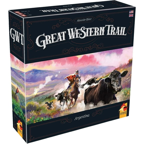 Great Western Trail: Argentina Strategy Board Game for Ages 12 and up, from Asmodee