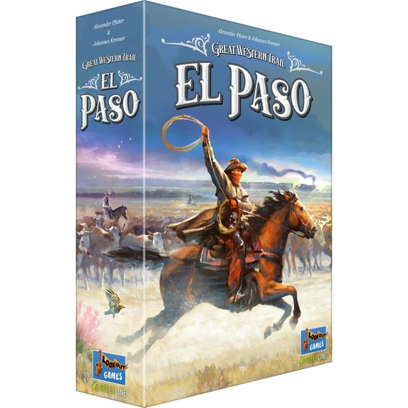 Great Western Trail - El Paso Strategy Board Game for Ages 12+, from Asmodee