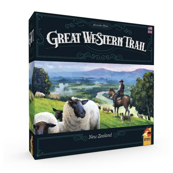 Great Western Trail: New Zealand Strategy Board Game for Ages 12 and up, from Asmodee
