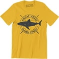 thumbnail image 1 of Great White Amity Island Shark Tours - Men's T-Shirt, 1 of 4