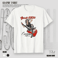 thumbnail image 1 of Great White Band Once Bitten Hard Rock 80s Metal Music Fan Art Unisex T-Shirt V71064, up to size 5XL, 1 of 2