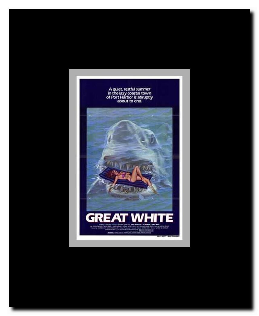 Great White Framed Movie Poster
