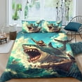 Great White Shark Bedding Set 3D Printed Quilt Cover Comforter Covers