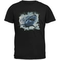 thumbnail image 1 of Great White Shark Black Adult T-Shirt - Large, 1 of 1
