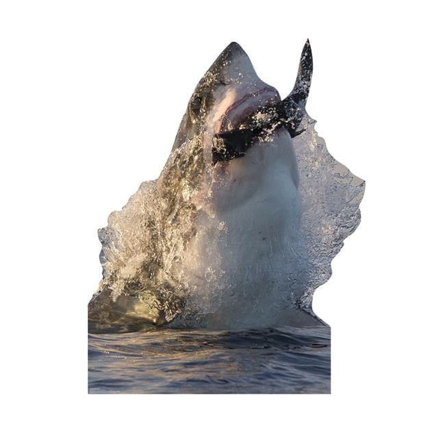 Life-Size Great White Shark Cardboard Standup