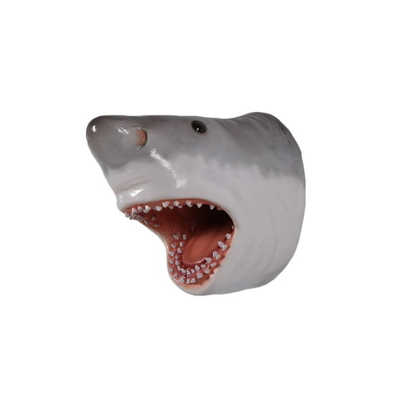 Great White Shark Head Trophy Wall Sculpture Decor