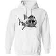 thumbnail image 1 of Great White Shark Hoodie (2XL), 1 of 3