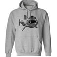 thumbnail image 1 of Great White Shark Hoodie (L), 1 of 3