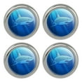 thumbnail image 1 of Great White Shark Realistic Metal Craft Sewing Novelty Buttons - Set of 4, 1 of 4