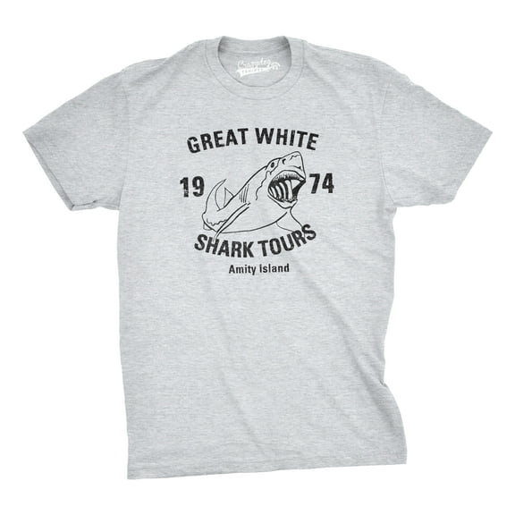 Great White Shark Tours T-Shirt Vintage Movie Boating Shirts Fishing Tees Graphic Tees