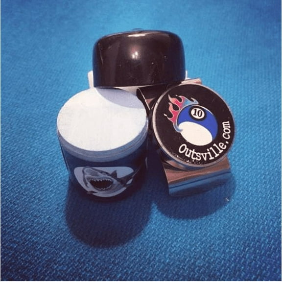 Great White Thresher Blue Chalk for Pool Cue Sticks by Outsville Billiards - STARTER PACK