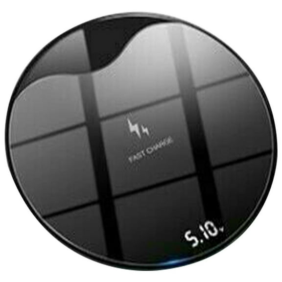 Great Wireless Fast Charger Pad Glass Top Qi 15W Boost charge for iPhone Samsung Slim Wire Less Charging USB-C