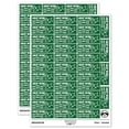 thumbnail image 1 of Great Work Doo Doo Doo Shark Teacher Student School Sticker Set - Dark Green - Matte Finish - 1.5" Small, 1 of 7