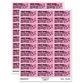 thumbnail image 1 of Great Work Doo Doo Doo Shark Teacher Student School Sticker Set - Light Pink - Gloss Finish - 1.75" Medium, 1 of 7