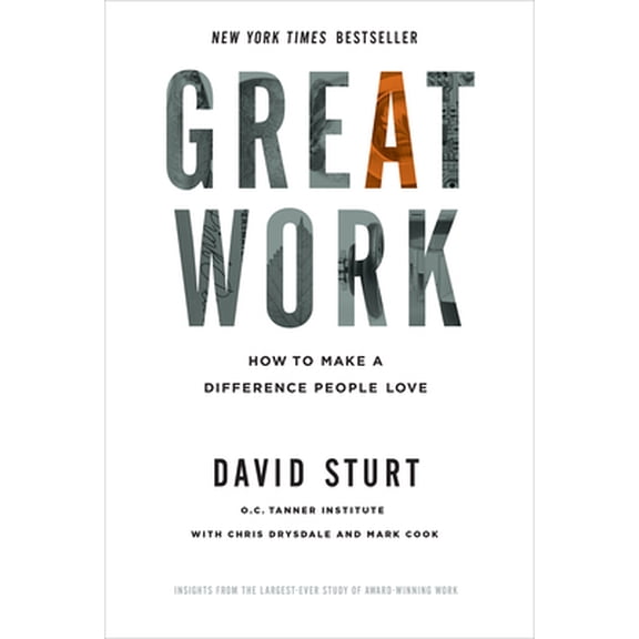 Pre-Owned Great Work: How to Make a Difference People Love (Hardcover) 0071818359 9780071818353