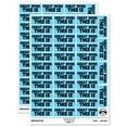 thumbnail image 1 of Great Work This is Teacher Student School Sticker Set - Light Blue - Matte Finish - 1.5" Small, 1 of 7