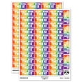 thumbnail image 1 of Great Work This is Teacher Student School Sticker Set - Rainbow - Gloss Finish - 1.5" Small, 1 of 7