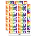 thumbnail image 1 of Great Work This is Teacher Student School Sticker Set - Rainbow - Matte Finish - 2.00" Large, 1 of 7