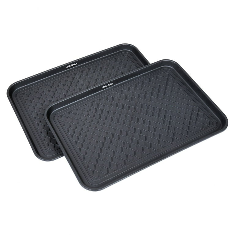 Great Working Tools Boot Trays for Entryway Set of 2 Heavy Duty
