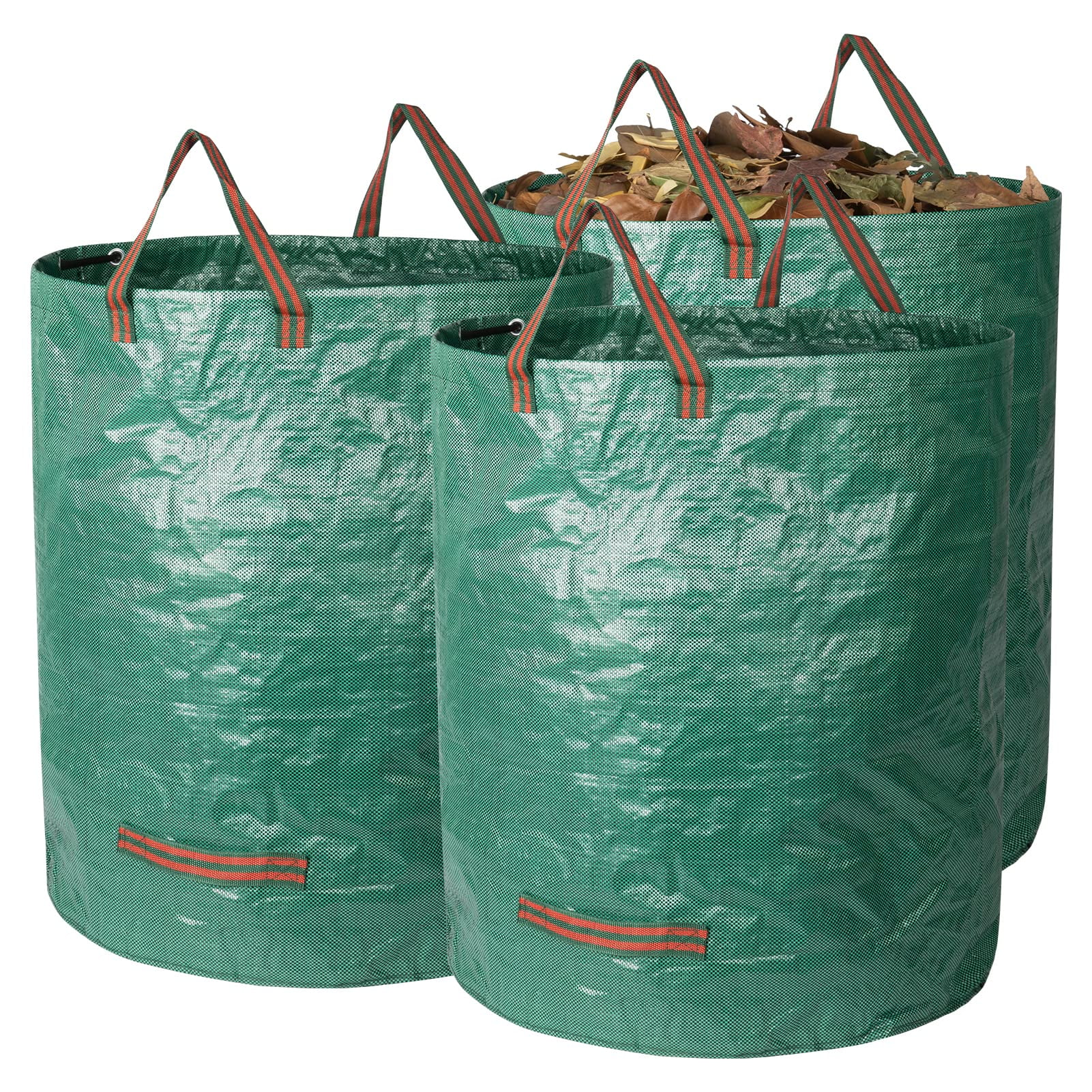 GreatBuddy 32 Gallon Reusable Yard Waste Bag, Heavy Duty, Upright Lawn