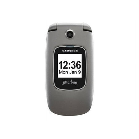 GreatCall Jitterbug Plus Senior Cell Phone with 1-Touch Operator Access (Silver)