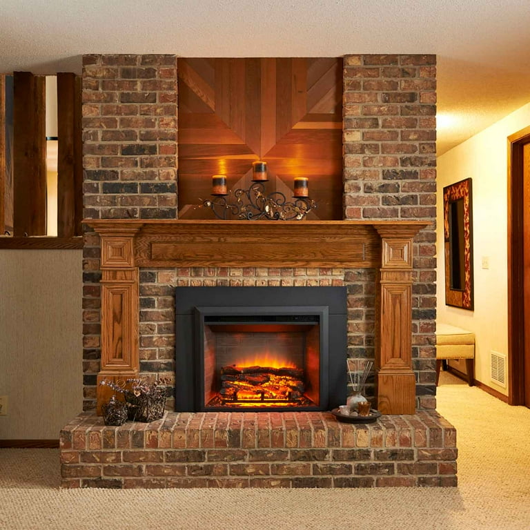 GreatCo Gallery Series Insert Electric Fireplace, 36in. Surround
